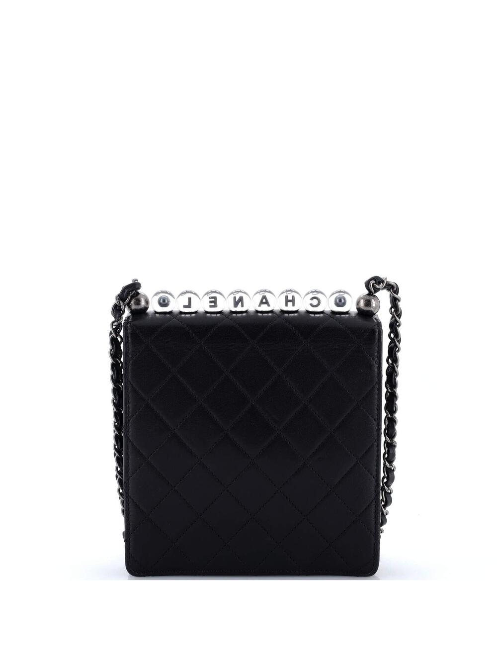 Chanel Chic Pearls Flap Bag Quilted #281994C31B - Picture 3 of 8